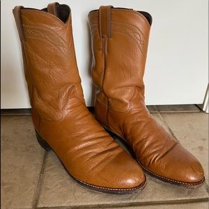 Ostrich Boots